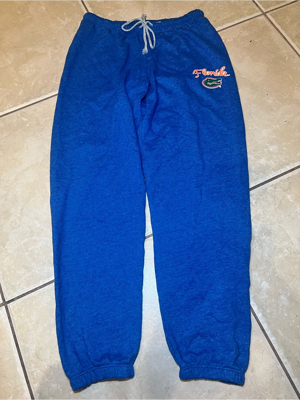 Concepts Sport Woman’s Florida Gators Blue Logo Sweatpants Size Small